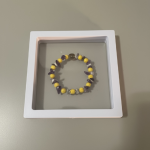 Stone Jewelry Bracelet (Turquoise and Amethyst)