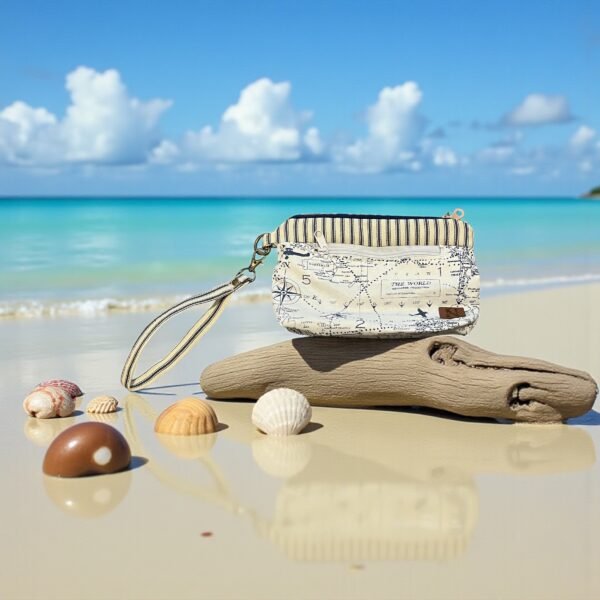 Hand Purse (Travel Theme) Medium