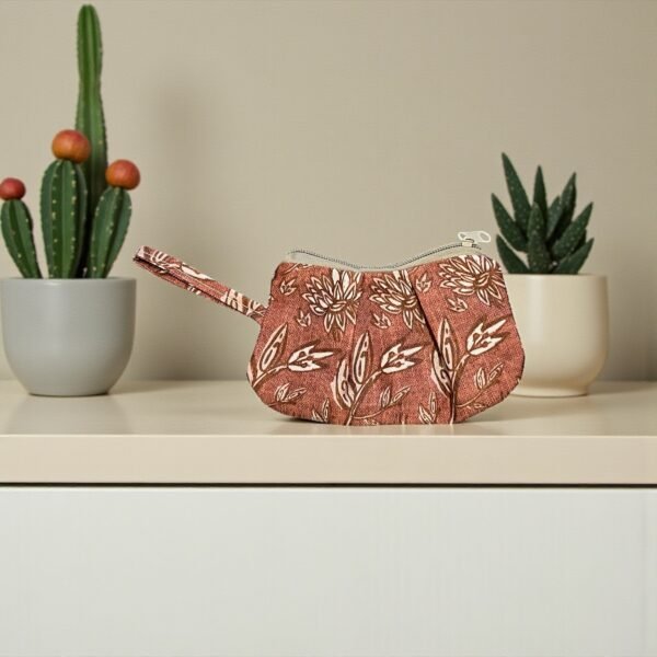 Petite Purse (Dark Peach) Small