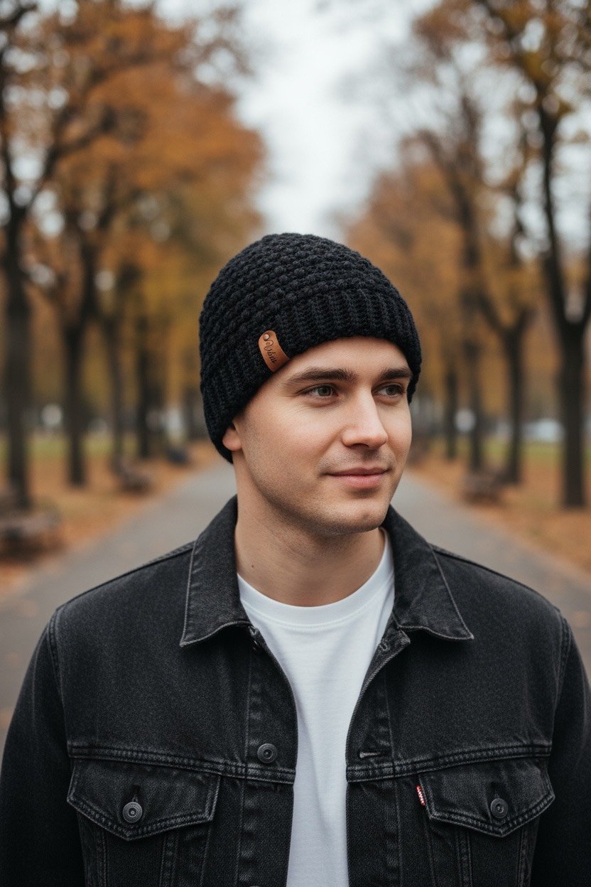 Slater Beanie (Slouch Fit) (Unisex) - Image 2