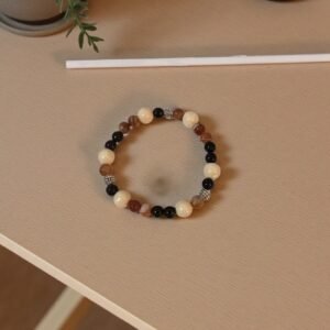 Stone Jewelry Bracelet (Red Agate)