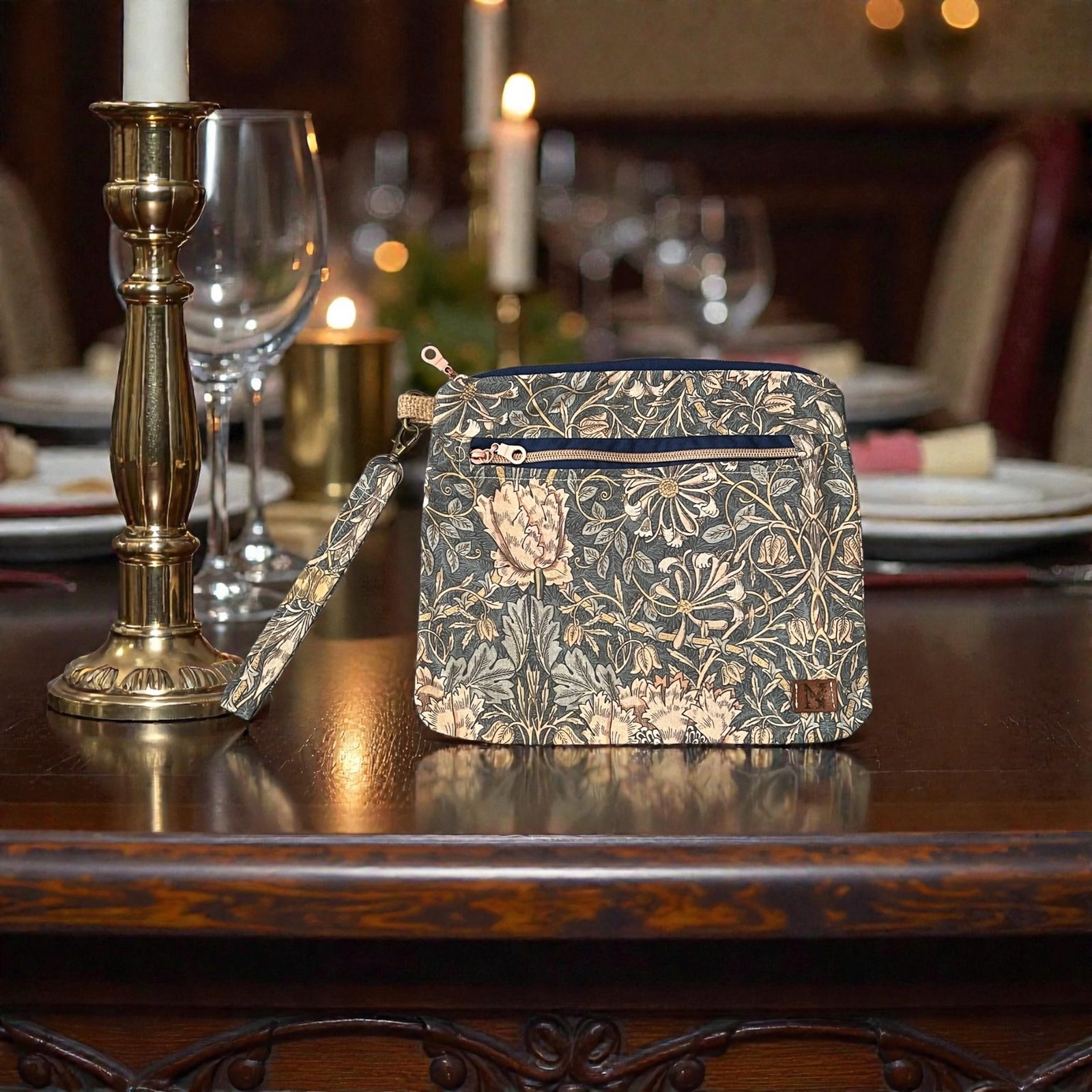 Hand Purse (Floral) Large