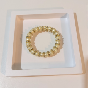 Bracelet (Faux Diamonds and Pearls)